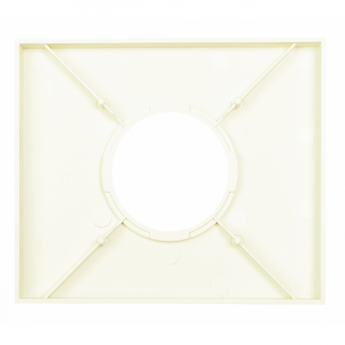 Рамка 1 постовая скрытый монтаж Bironi BF6-610-211M