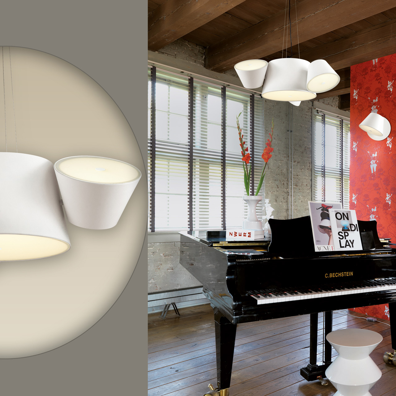 Бра Odeon Light Charlie 3991/1W