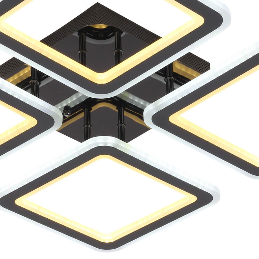 Потолочная светодиодная люстра Seven Fires Loretta SF7011/4CL-BKCR