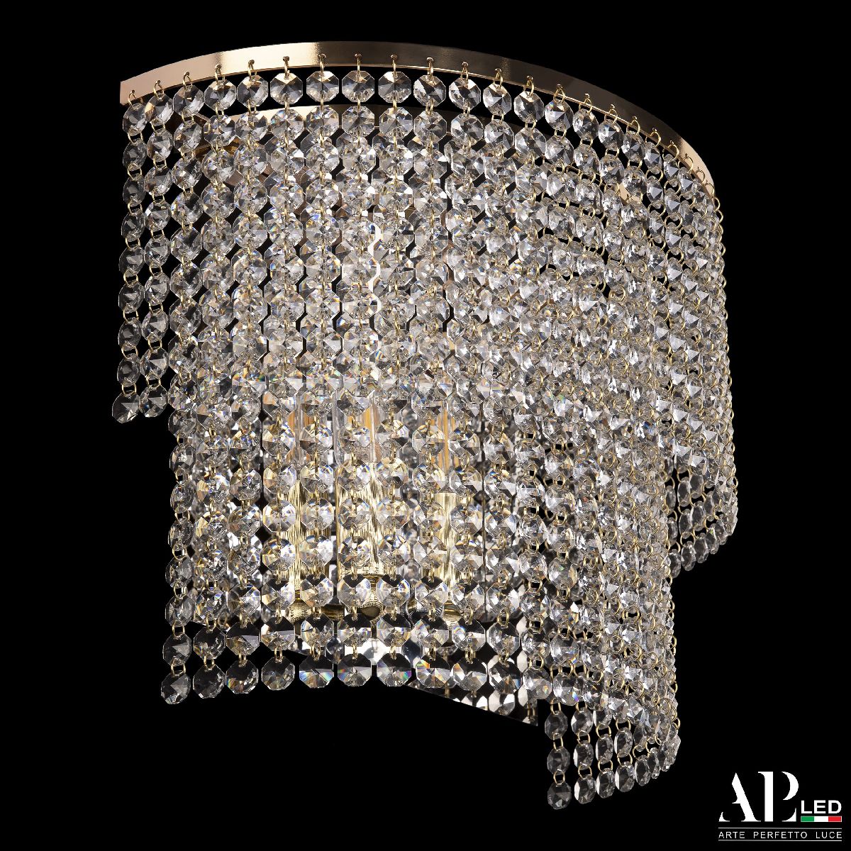 Настенный светильник Arte Perfetto Luce Sicilia S500.B4.35-27.A.E14.Gold