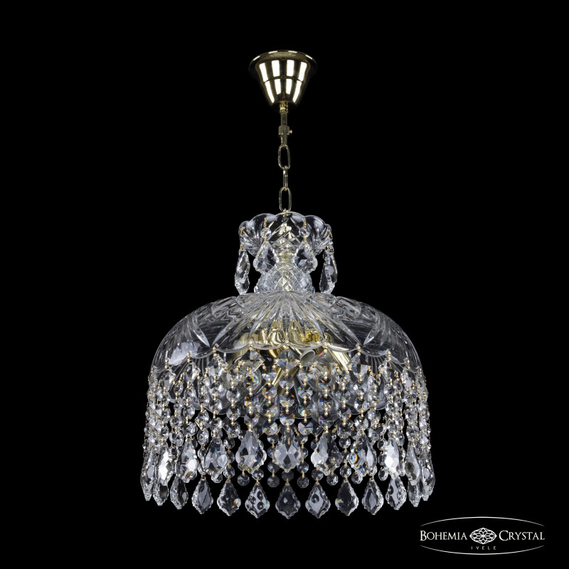 Подвесная люстра Bohemia Ivele Crystal 14781/35 G Leafs