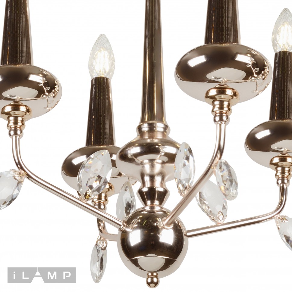 Подвесная люстра iLamp Dames 1020-4GD