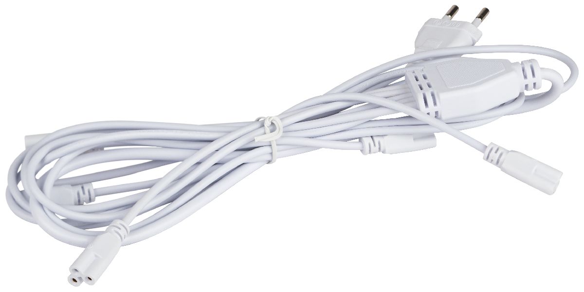 Разветвитель сетевой для линейных светильников Эра Разветвитель 5х IEC C5 2 м Б0059055