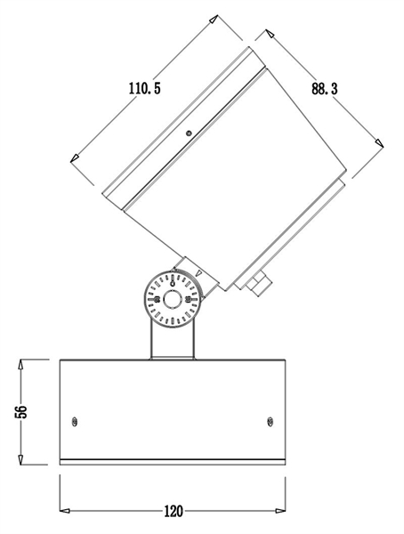 Ландшафтный светильник Deko-Light Colt 732109