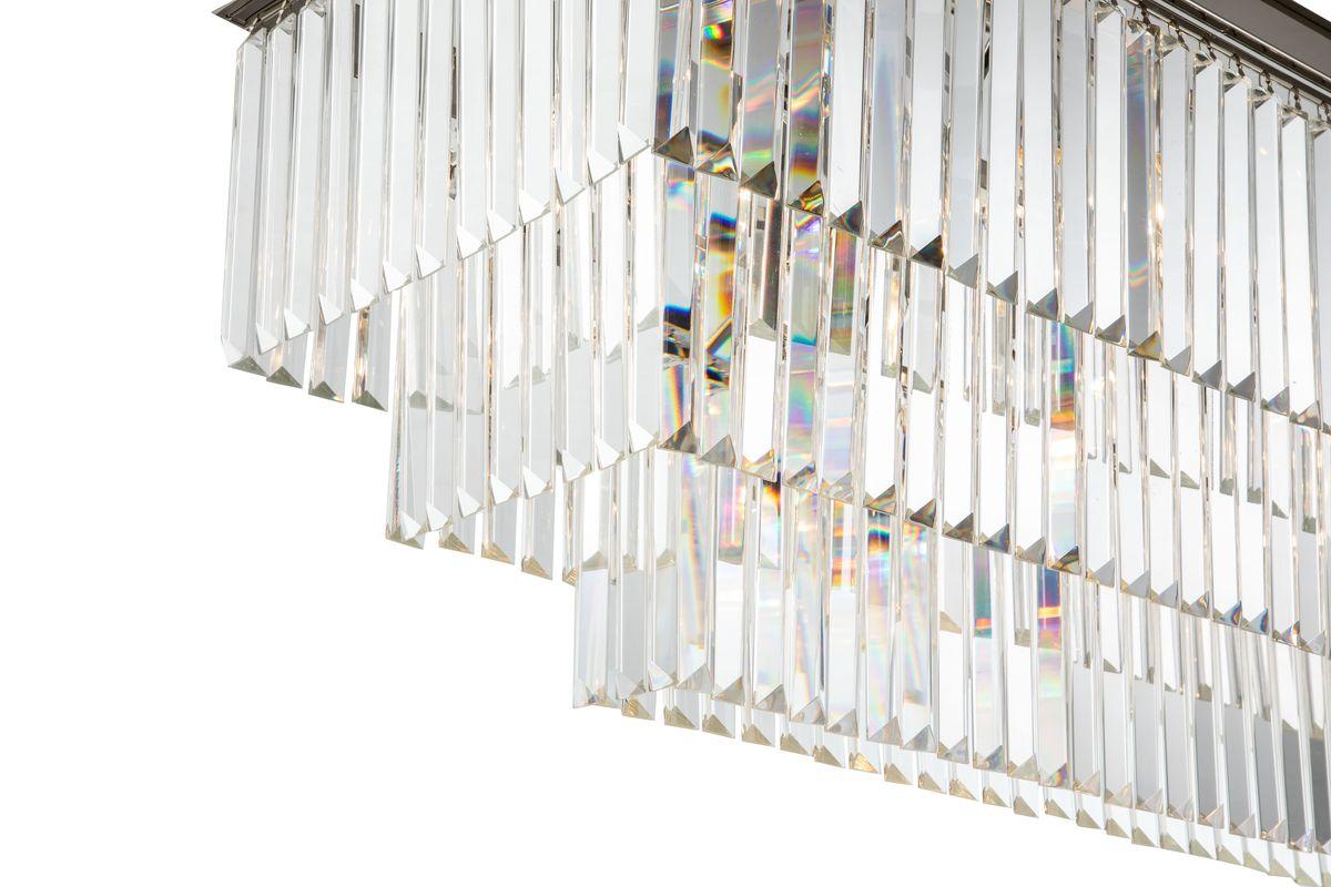 Подвесная люстра iLamp Triumph 6119-1200 Nickel