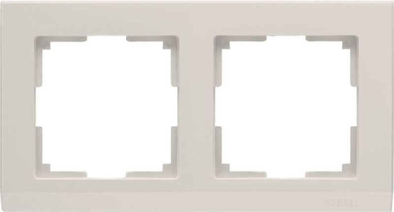 Рамка Werkel Stark на 2 поста слоновая кость WL04-Frame-02-ivory 4690389046513