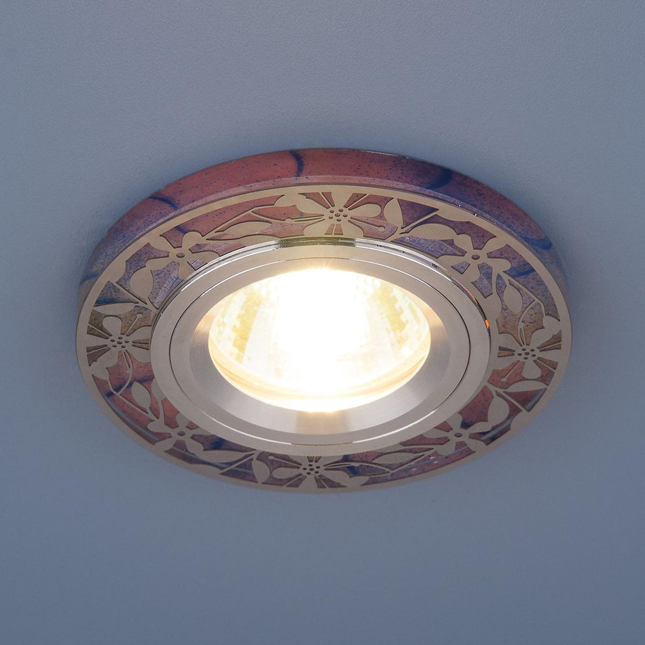 Встраиваемый светильник Elektrostandard 8096 MR16 PK розовый 4690389066443