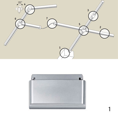 Подвод питания Paulmann RS Uline 95051