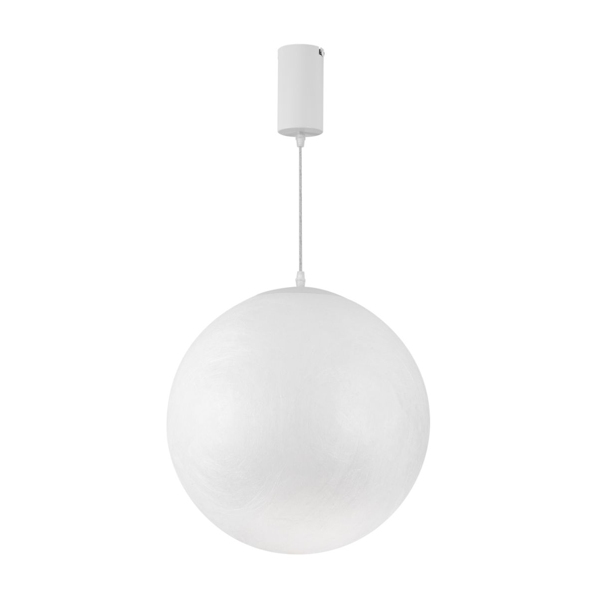 Подвесной светильник Arlight SP-SILKA-HANG-R400-12W Warm2700 (WH, 330 deg, 230V) (IP20, Натуральный шелк) 056880