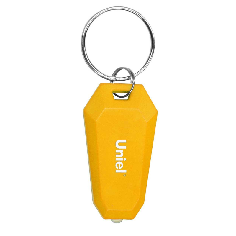 Фонарь-брелок светодиодный (UL-00004096) Uniel Standard Mini от батареек S-KL021-T Yellow