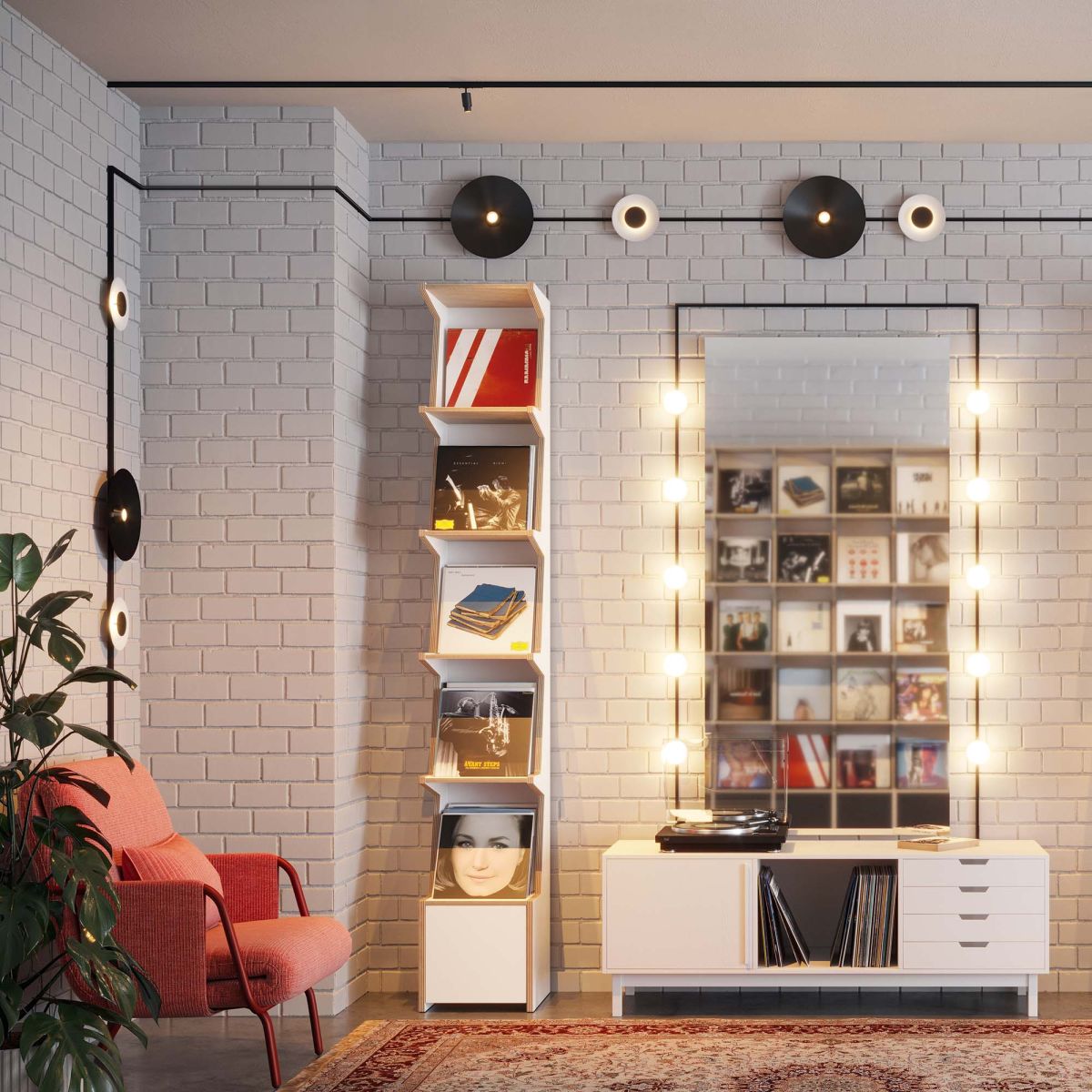 Трековый магнитный светильник Arlight MAG-MICROCOSM-SFERO-R80-7W Warm3000 (BK, 230 deg, 24V) (IP20 Металл) 051784