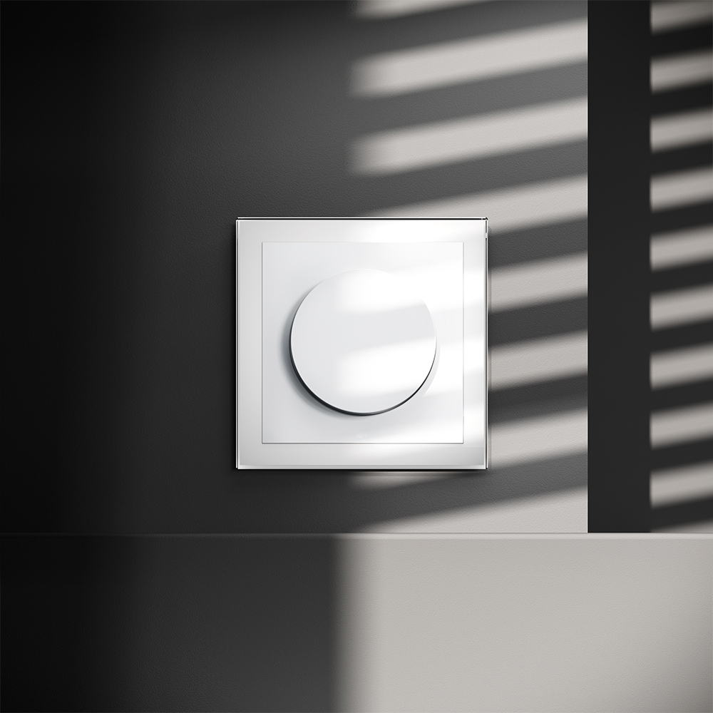 Светорегулятор Voltum S70 VLS070301 (белый глянцевый)