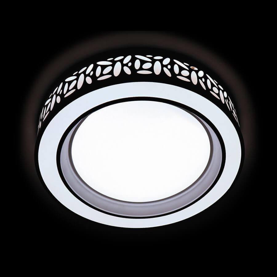 Потолочный светодиодный светильник Ambrella Light Orbital Design F124 WH 72W S500