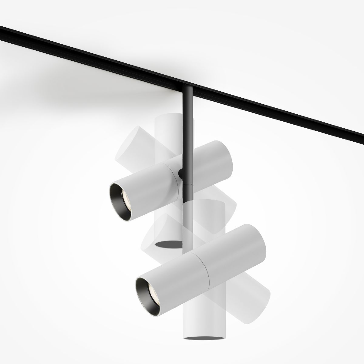 Трековый магнитный светильник Maytoni Elti Duo TR005-2-2X12W3K-BW