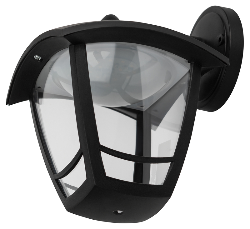Уличный настенный светильник Эра ДБУ 07-8-002 У1 «Дели 2» черный Б0057501