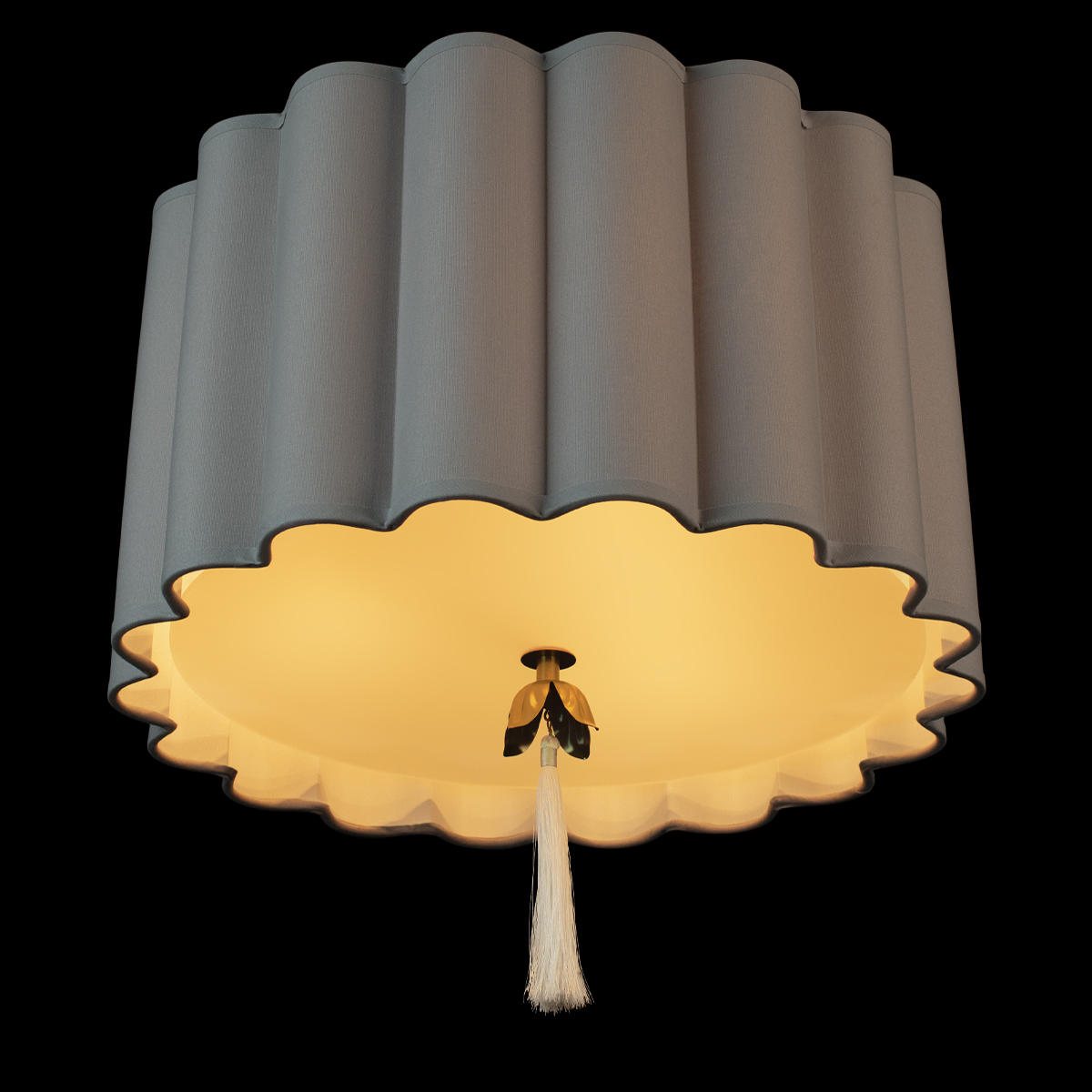 Потолочный светильник для спальни Loft IT Mellow 10306 Grey linen