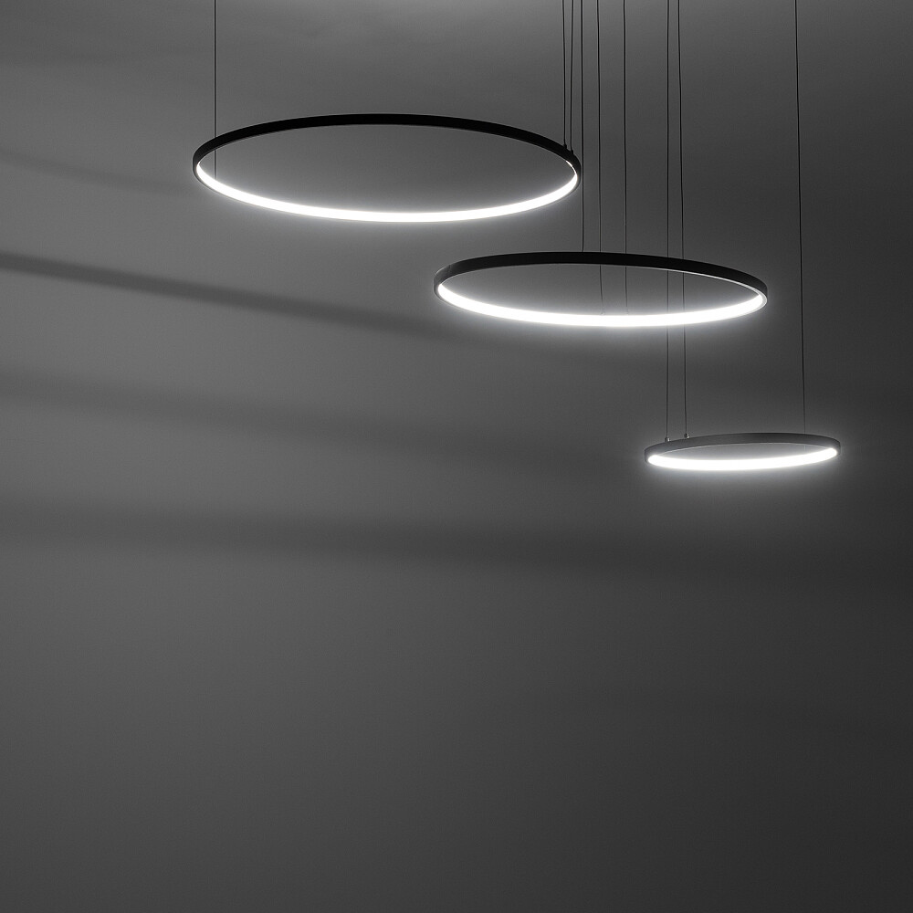 Подвесная люстра Nowodvorski Circolo Led Black 10817