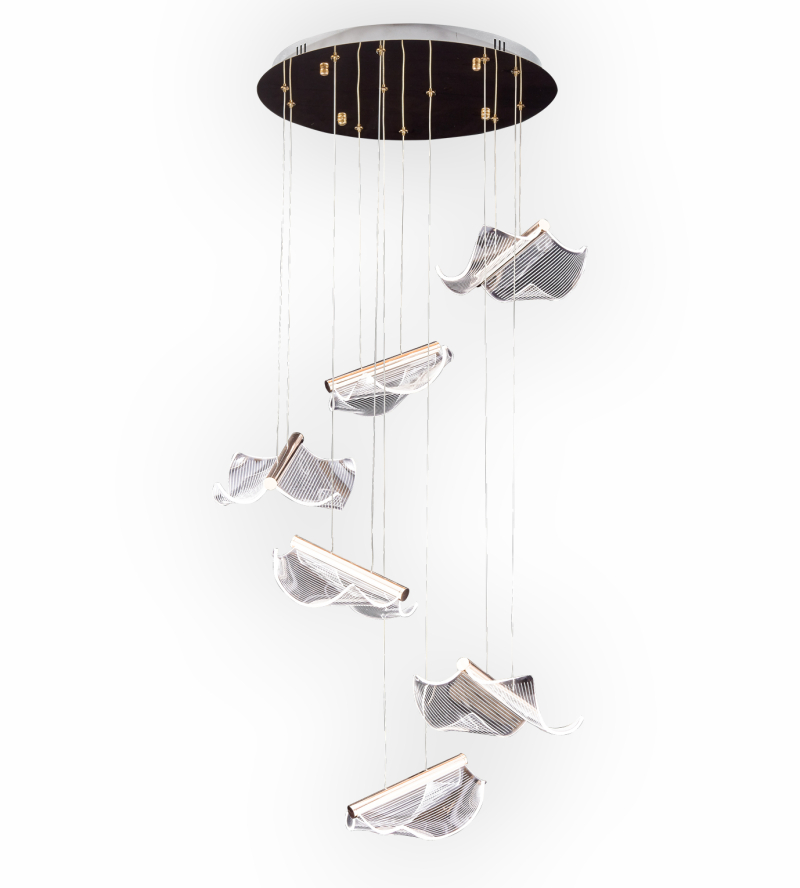 Подвесная люстра Kink Light Нубе 08043-6A,33