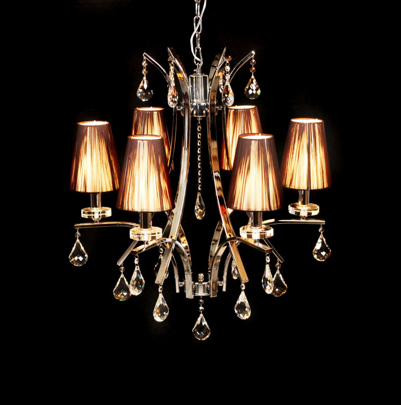 Подвесная люстра Lumina Deco Glamour LDP 66247-6 BR