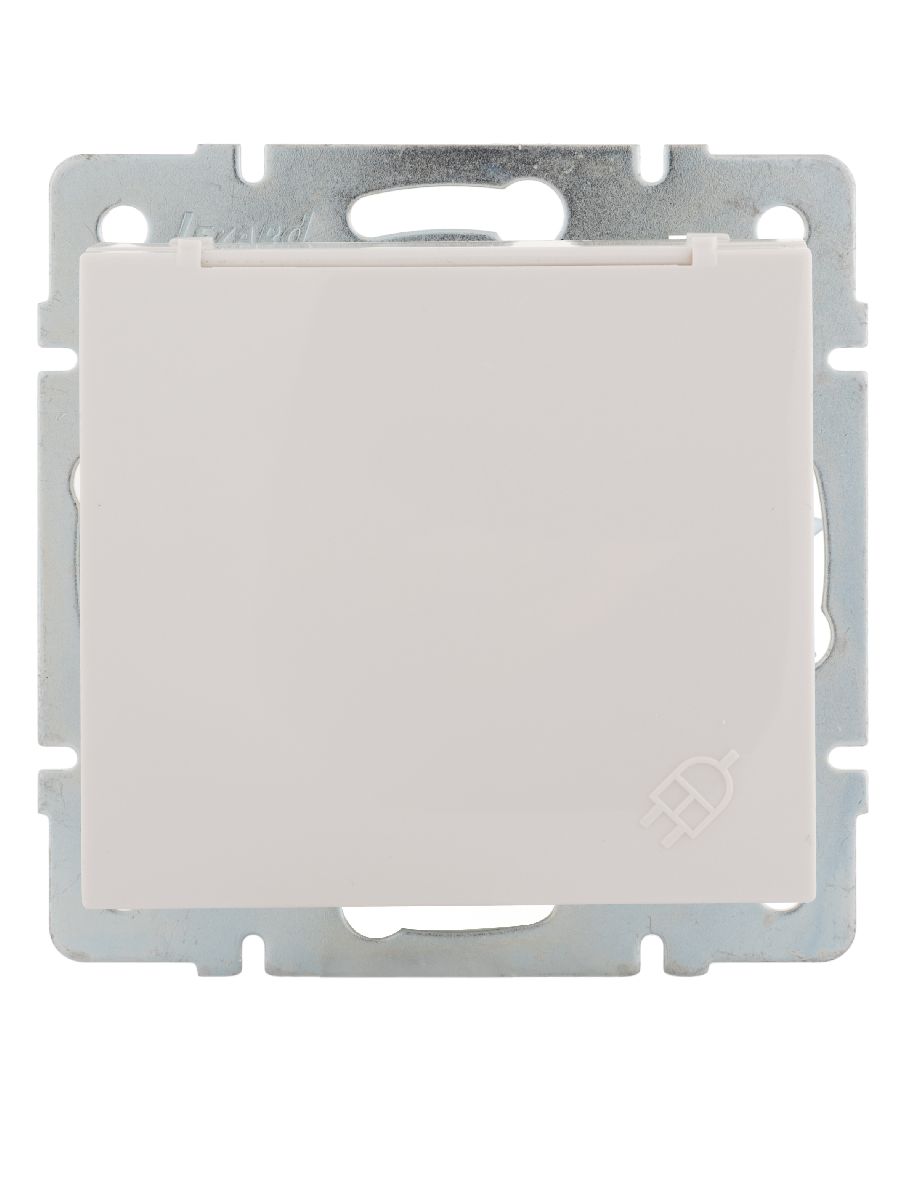 Розетка с/з с крышкой Lezard Rain 703-0288-123