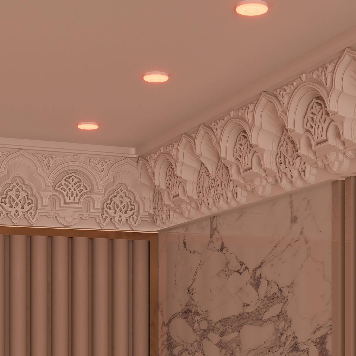 Лампа светодиодная диммируемая Gauss GU10 6W RGBW рефлектор матовый 101106406