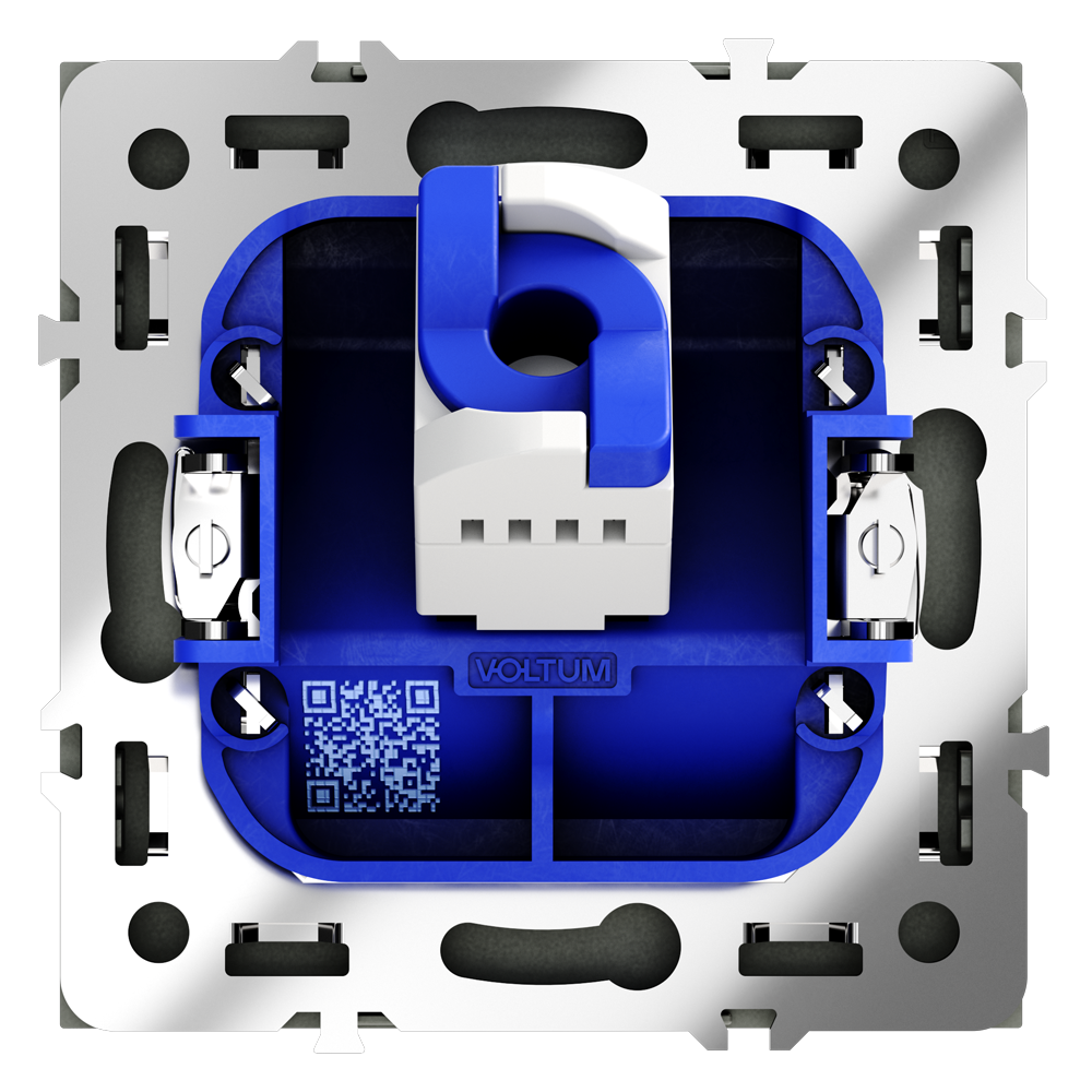 Розетка компьютерная Voltum S70 VLS060106 (титан)