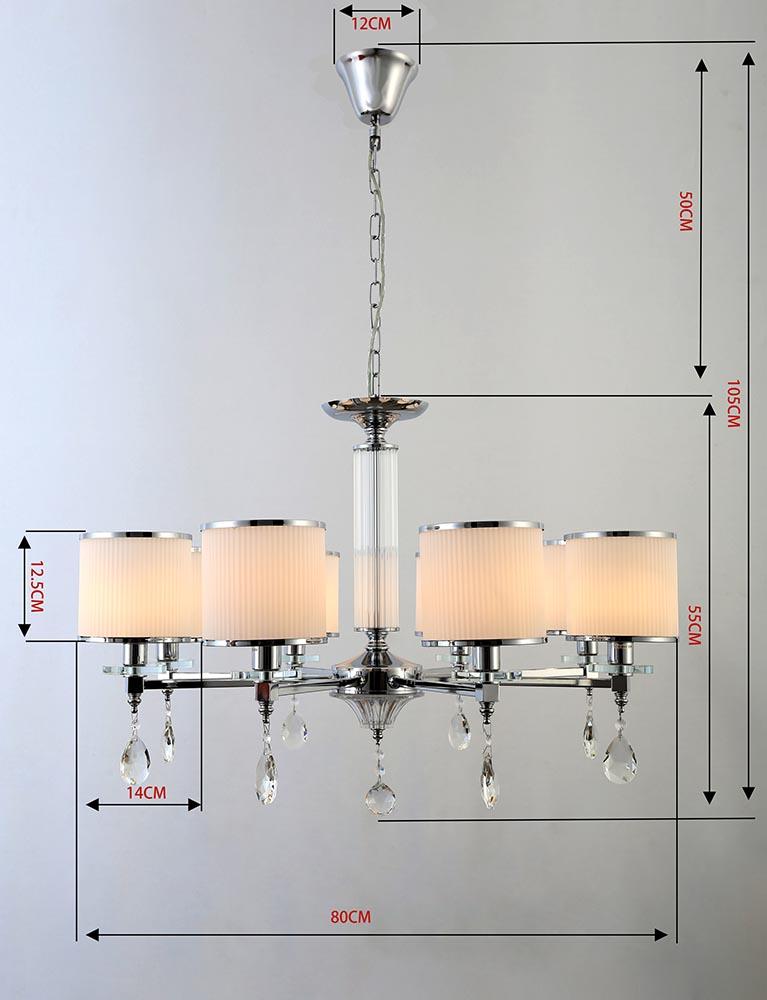 Подвесная люстра Rivoli Kristiane 2005-308 Б0050252