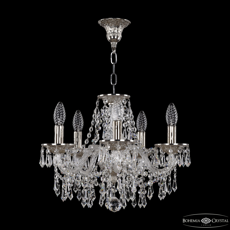 Подвесная люстра Bohemia Ivele Crystal 16203/5/141 Ni