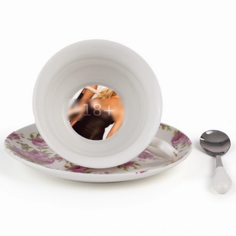 Блюдце с чашкой Lady Tarin Rose Rumina Seletti Guiltless 9978