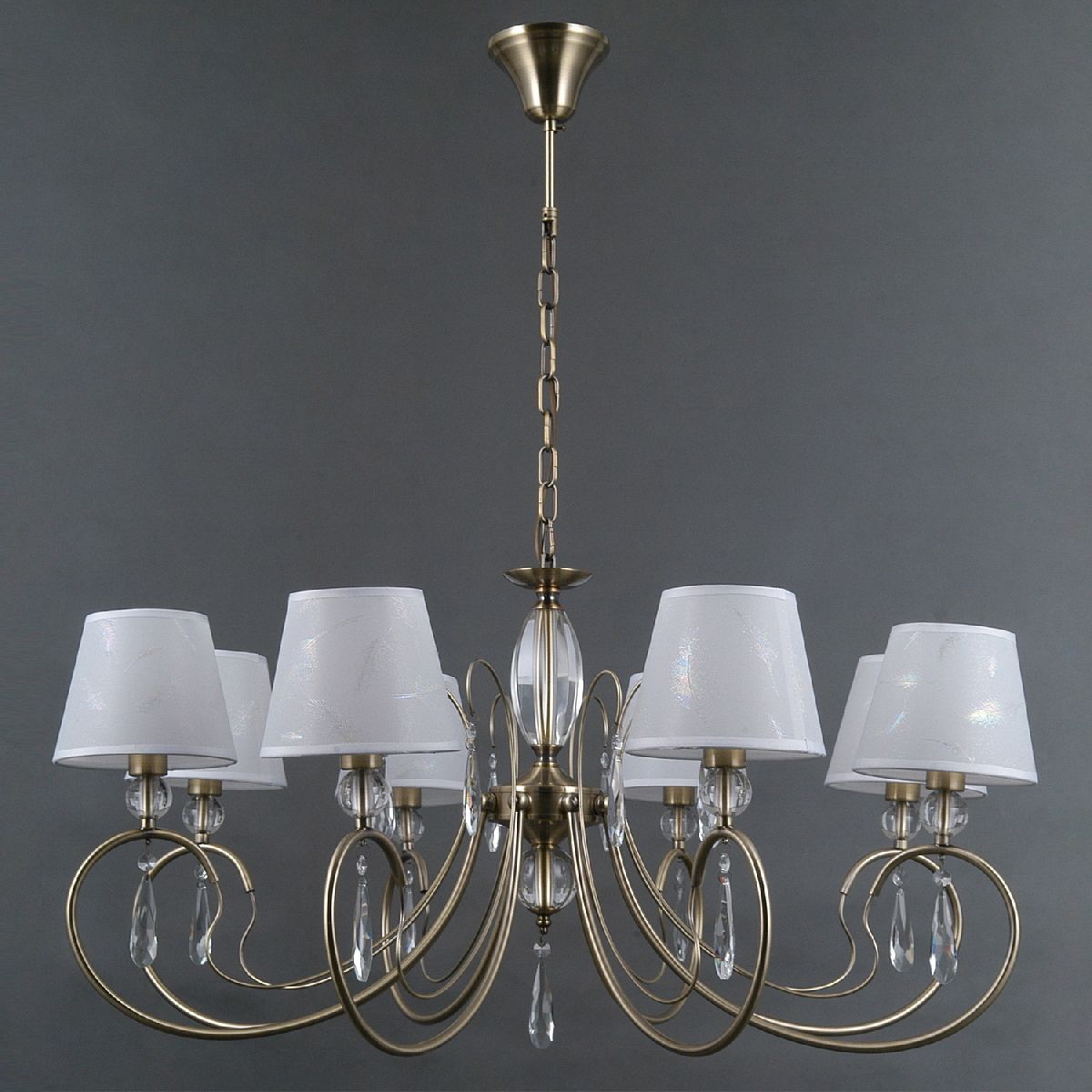 Подвесная люстра Illumico IL0193-8PSQ-24 AB CASTOR