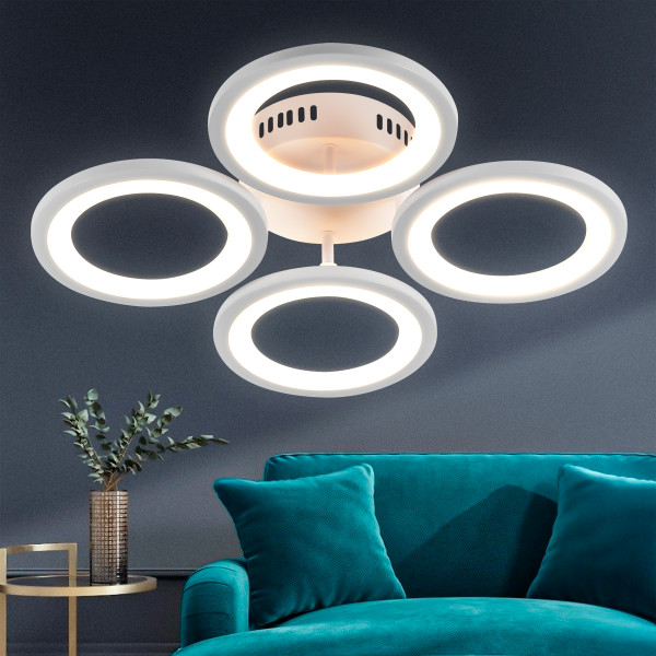 Потолочная светодиодная люстра для низких потолков Rivoli Swanhild 6083-105 Б0052646