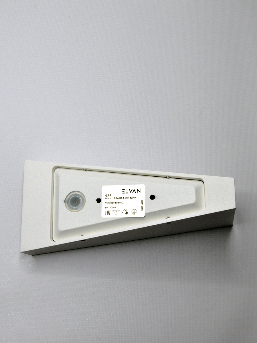 Уличный настенный светильник Elvan GW-807A-6W-NH-Wh