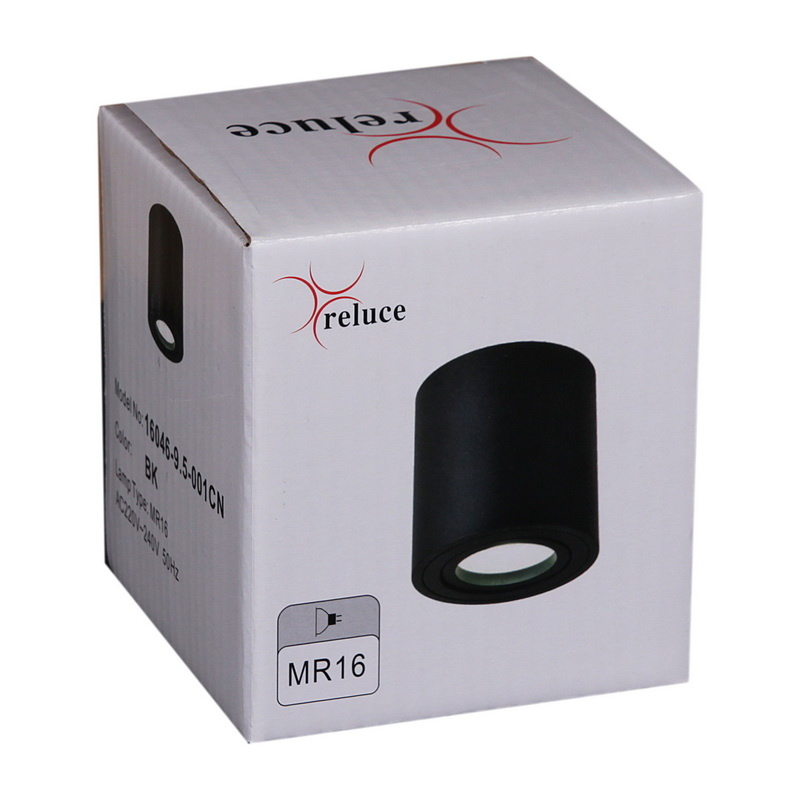 Накладной светильник Reluce 16046-9.5-001CN MR16 BK