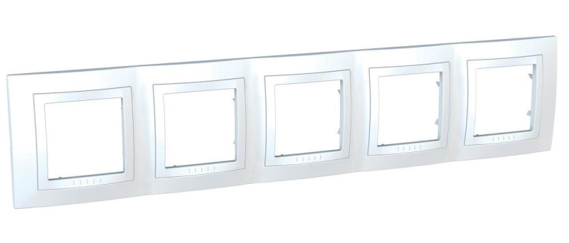 Рамка 5-постовая Schneider Electric Unica MGU2.010.18