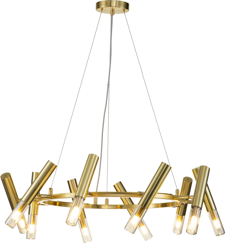 Подвесная люстра Indigo Sigaro 13006/10P Gold V000232