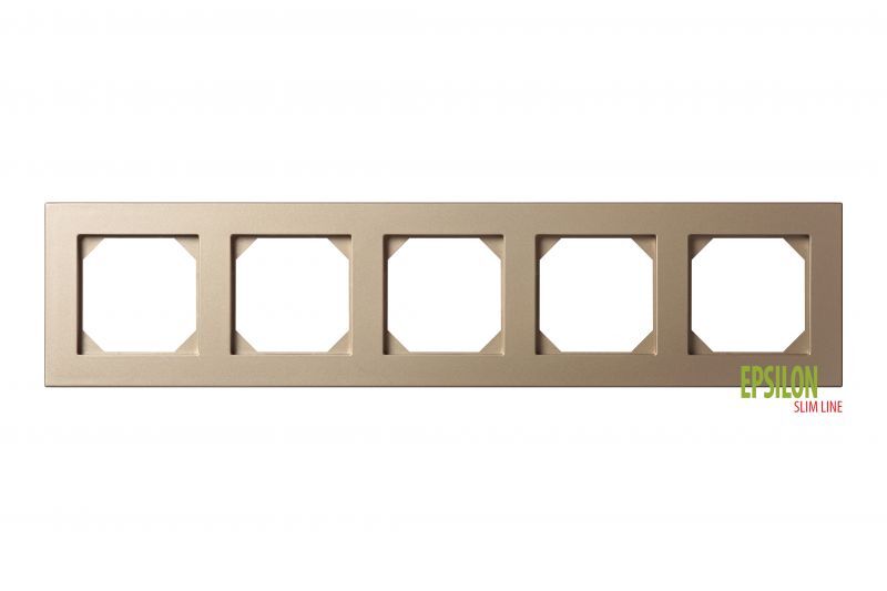 Рамка пятиместная Liregus Epsilon 28-3225