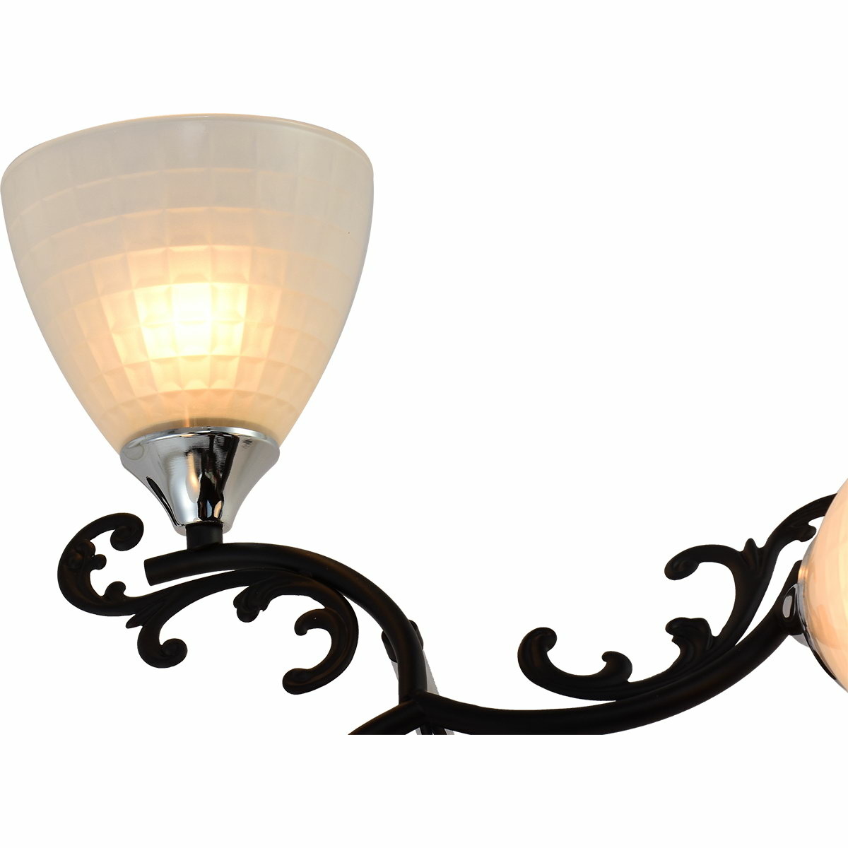 Люстра на штанге Reluce 11308-0.3-03 BK+CR