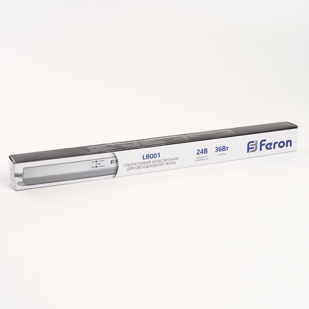 Трансформатор для светодиодной ленты Feron LB001 36Вт 24В IP20 48012