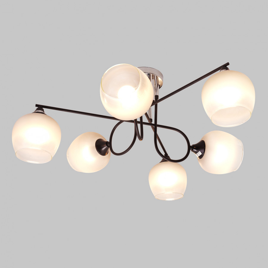 Потолочная люстра IMEX MD.4243-6-S-BK+CH