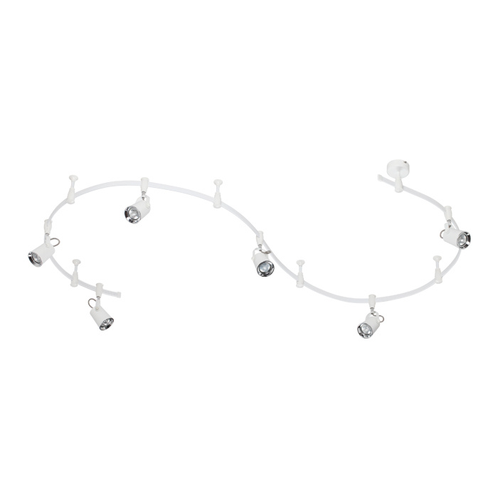 Трековая система Odeon Light Flexi White 3628/6TR