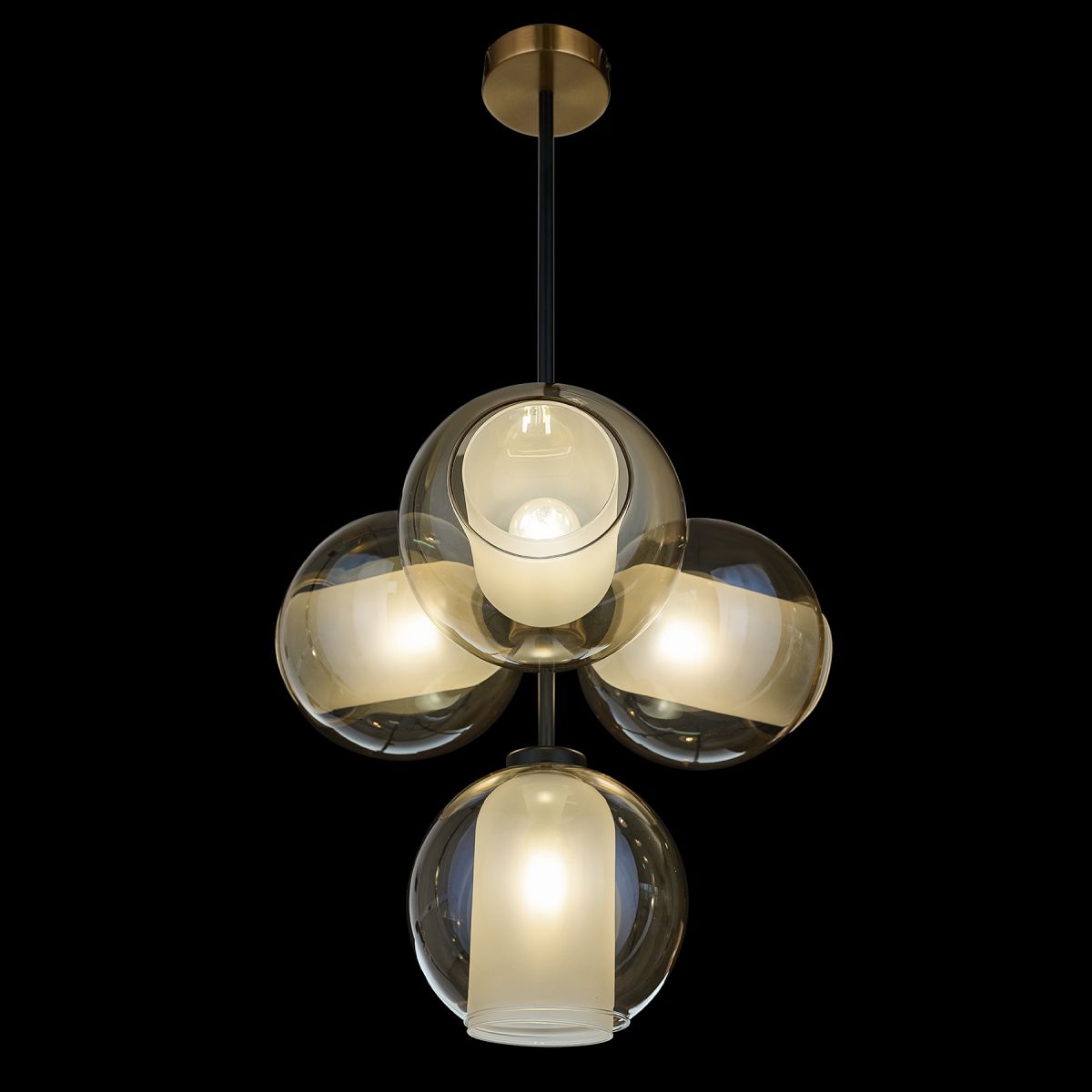 Люстра на штанге 33 Идеи CHN800L.04.17BL.ASB-M04AM