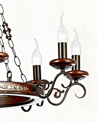 Подвесная люстра Lumien Hall Байон H17028/8LBCG