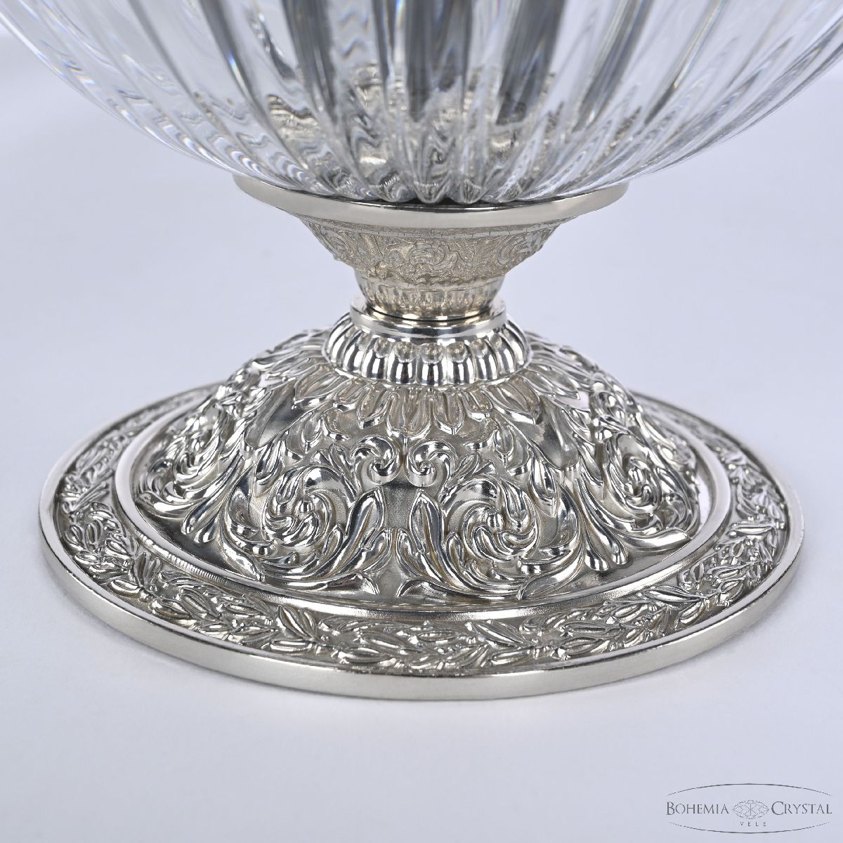 Настольная лампа Bohemia Ivele Crystal 5680L/18 Ni Clear/M-1G