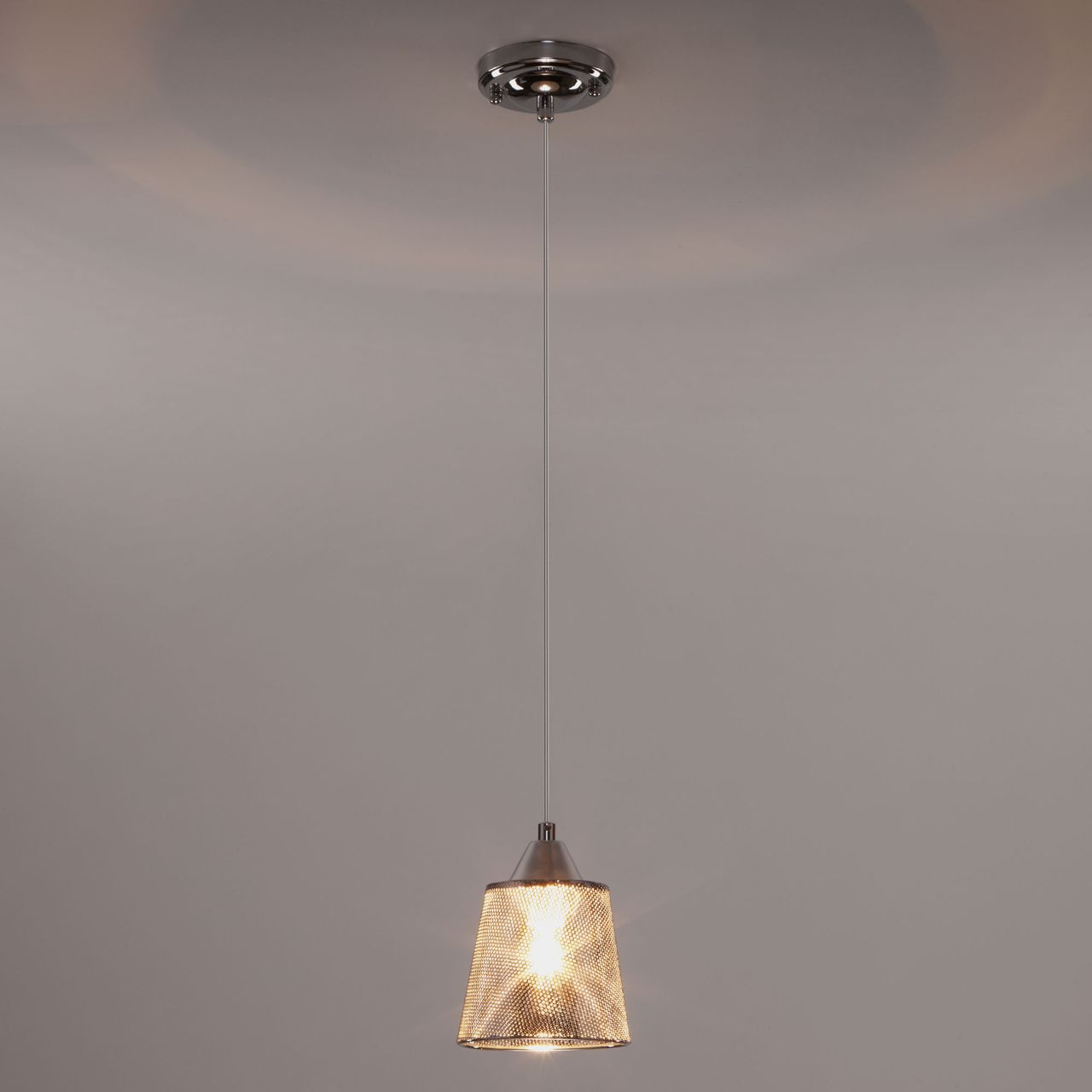 Подвесной светильник Eurosvet Ollie 50016/1 хром