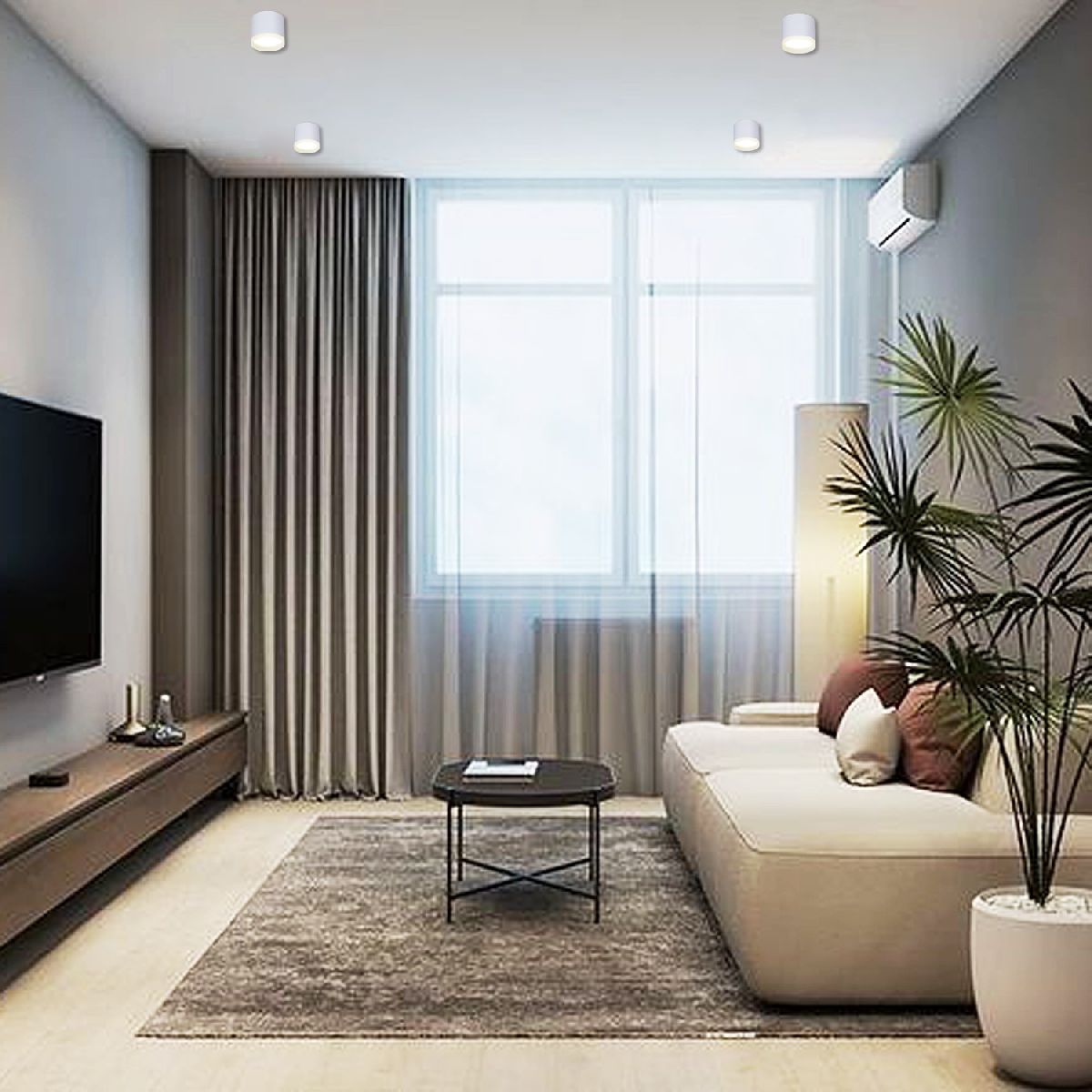 Накладной светильник Reluce 53004-9.5-001LD GX53 WT