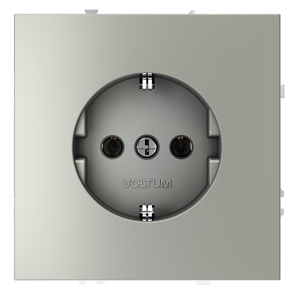 Розетка Voltum S70 VLS040105 (сталь)