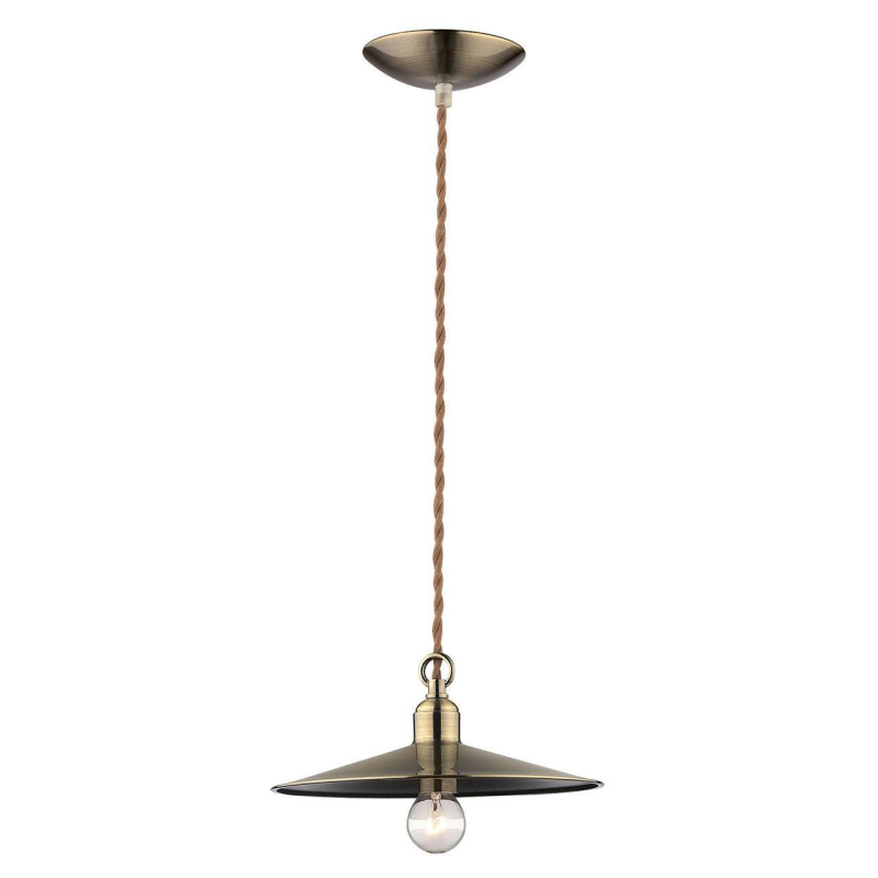 Подвесной светильник Ideal Lux Cantina SP1 Small Brunito 089768