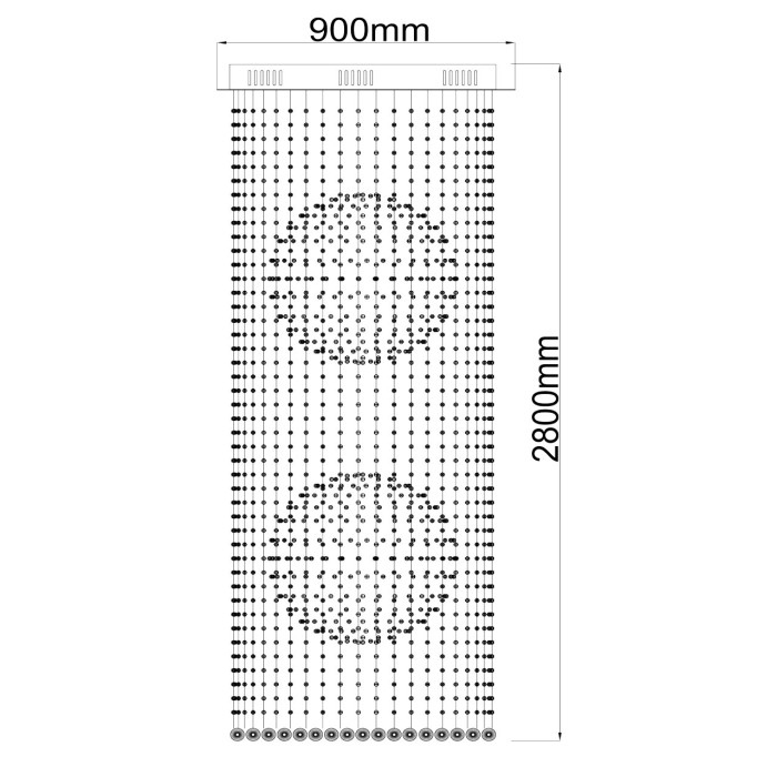 Каскадная люстра Chiaro Каскад 244016015