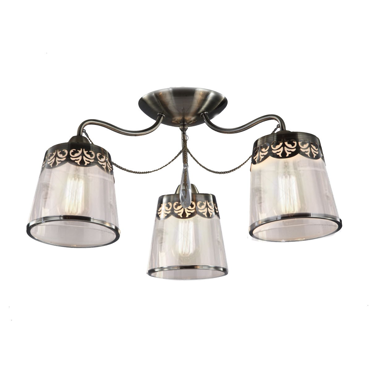 Потолочная люстра Milosh 0390CL-3AB