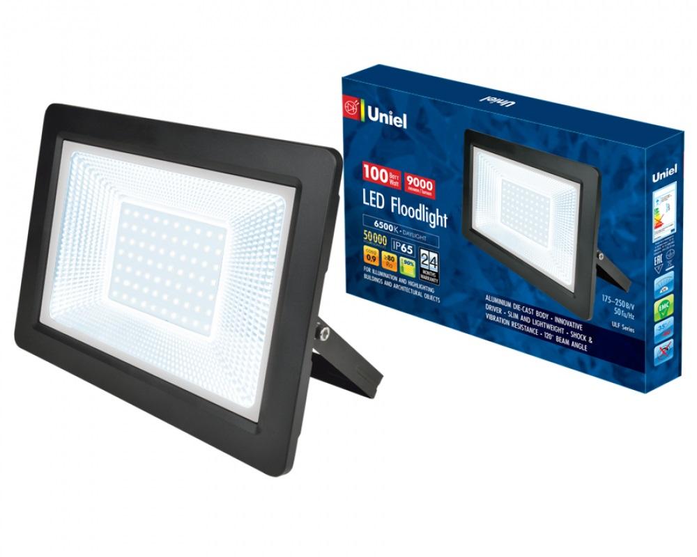 Прожектор светодиодный (UL-00006738) Uniel ULF-F19-70W/6500K IP65 175-250В Black